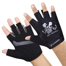 H Force LTD Gym Gloves (Without Wristband, Small)