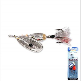Classic Vibrax 02 Foxtail 3/16 Silver Shiner