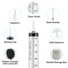 Pack of 3 Syringes 60 ml, Plastic Syringe 60 ml