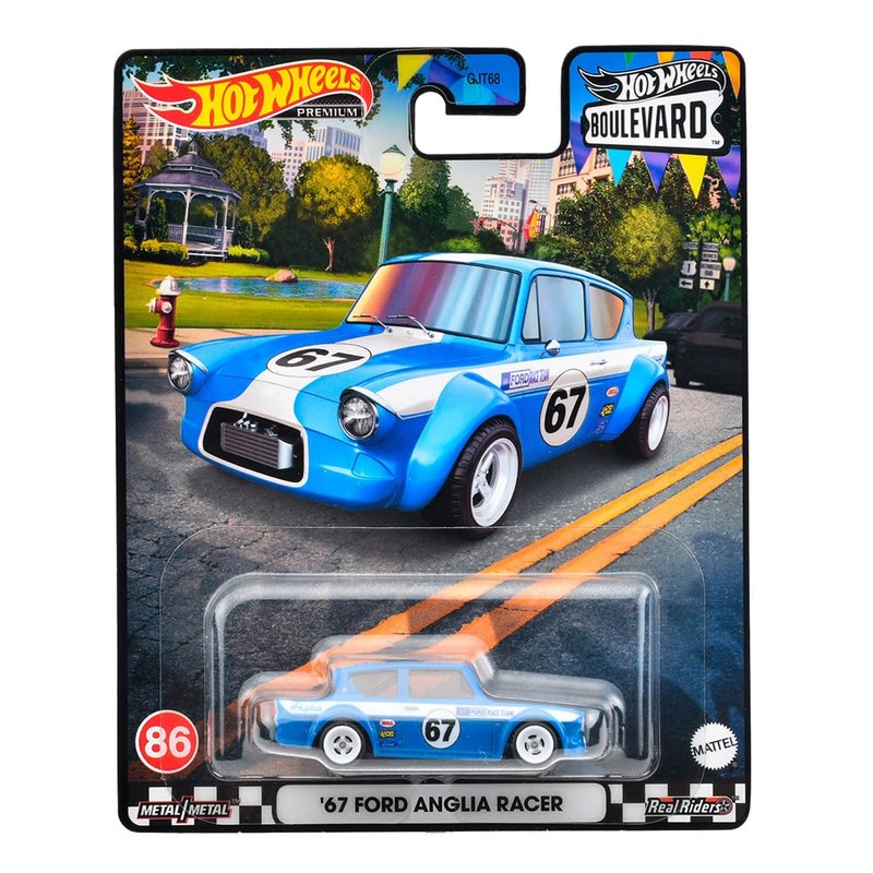 Hot Wheels HKF32 Boulevard - 67 Ford Anglia Racer [Mini