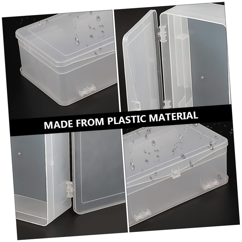 Ipetboom Double Layer Nail Tools Storage Box Organizer Dividers for