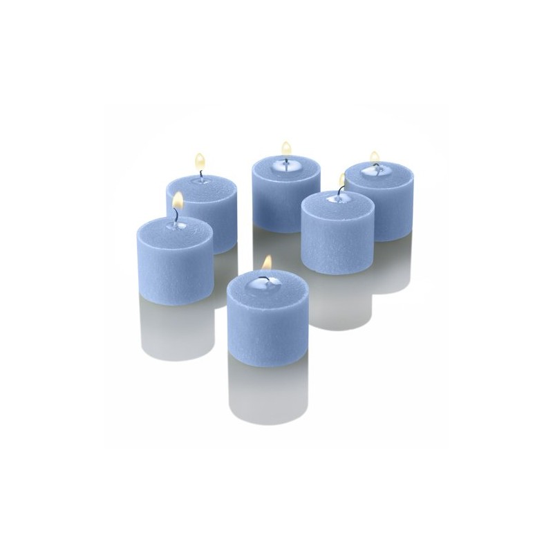 Richland Set of 12 Blue Ocean Breeze Votive Candles and