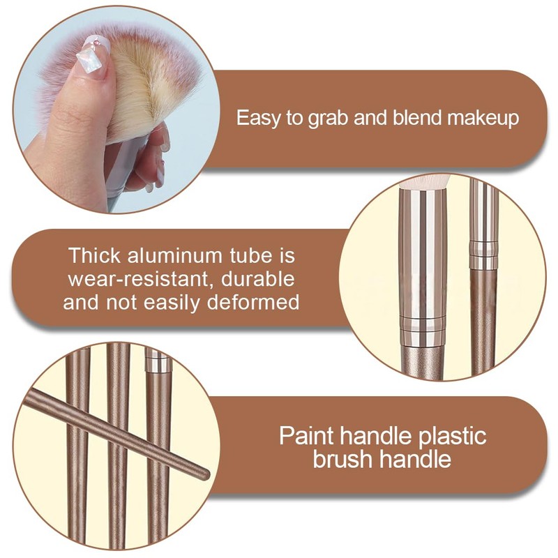 LuLiyLdJ 15-piece make-up brush set, make-up brush set, make-up brush