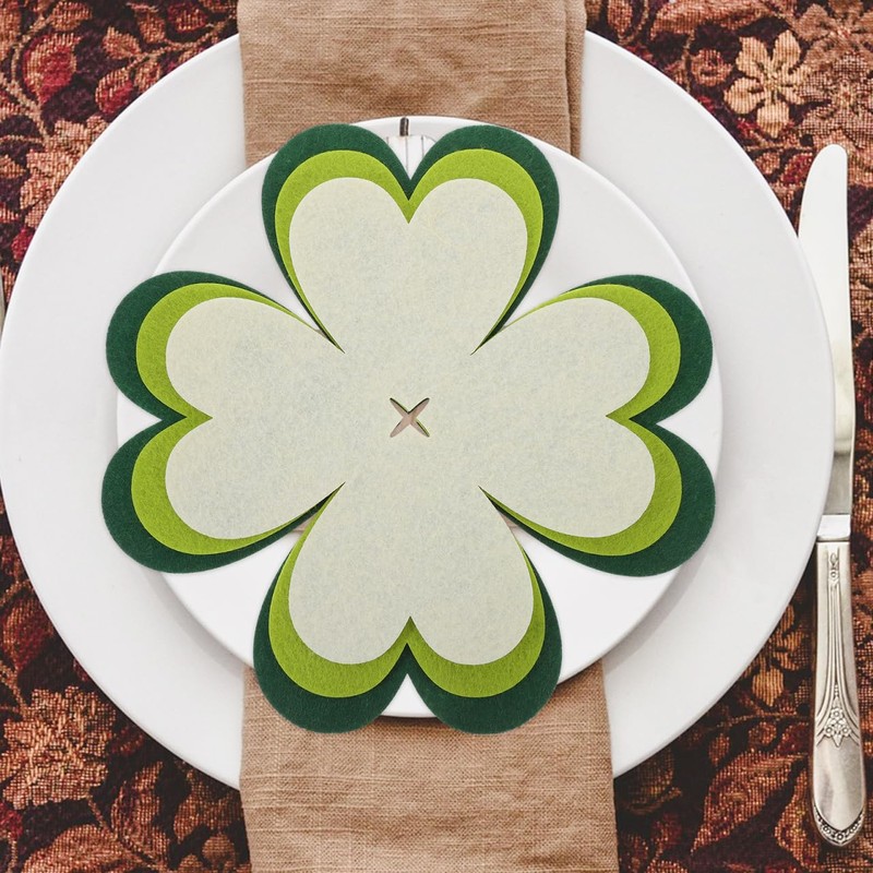 DECHOUS Pan Protector, Pot Protector, Pan Pad, Nonwoven Fabric, Flower