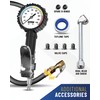 Tire Inflator with Pressure Gauge and Longer Hose - Most