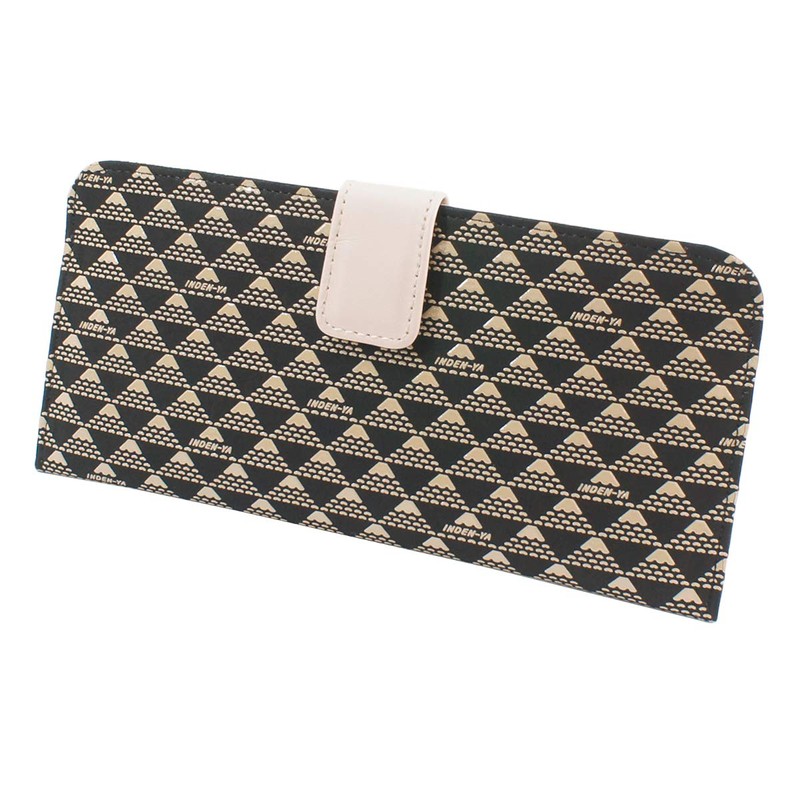 Indenya 2809-11 Long Wallet, Thin Deer Leather, Takane, Mt. Fuji