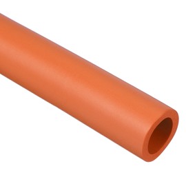 PATIKIL Pipe Insulation Foam Tube, 1" ID x 3.28Ft Foam Pipe Cover Foam Tubing for Handle Grip Support AC Unit Exercise Machine Roof Rack, Orange