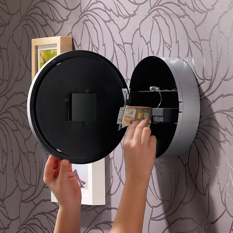 St. Leonhard Clock with secret compartment: wall clock with secret