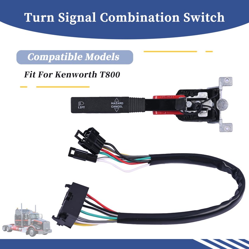 Getfarway Turn Signal Combination Switch Multifunction Combination Switch with Harness