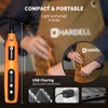 HARDELL Mini Cordless Rotary Tool Kit, 5-Speed and USB Charging