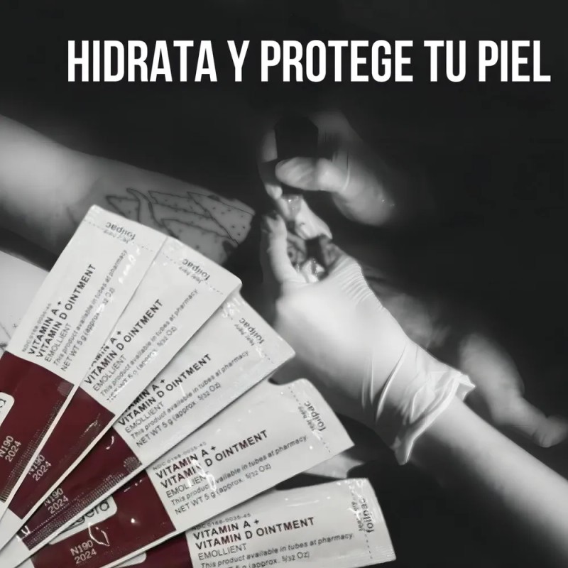 Fougera Crema Vitaminas A + D Tatuaje / Microblading 50