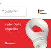 BAUHELD Awning Eyelet 12 mm Plastic [Made in Germany] -