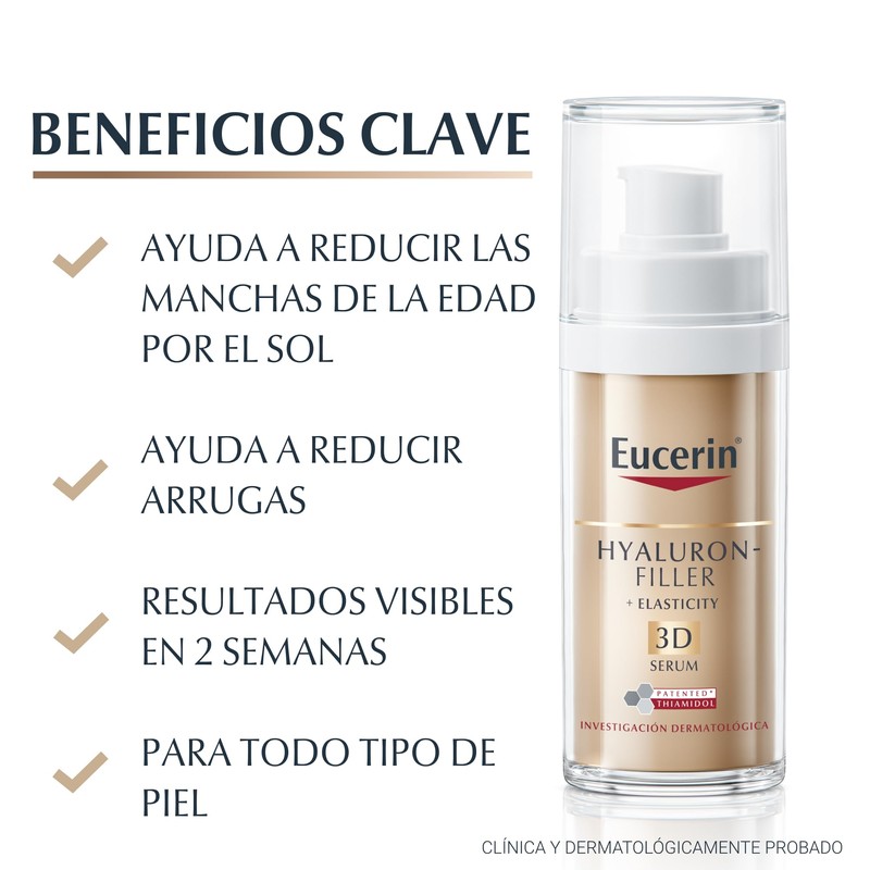 Eucerin - Sérum De Elasticidad Hyalluron Filler, 30 Ml