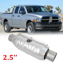 KEEPDSGN 2.5'' Car Catalytic Converter EPA Stainless Steel 3.7L 4.7L For Dodge RAM 1500