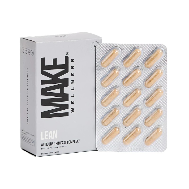 MAKE Wellness LEAN Apticurb Trimfast Complex 60 Capsules Exp 11/2026