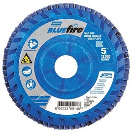 Flap Disc, 5 in x 36 Grit, 7/8