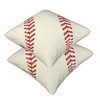 Football Pillow Covers, 18 x 18 Inch Set of 2