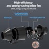 Toolazy Pro 6" Inline Duct Fan 405 CFM with 0-100%