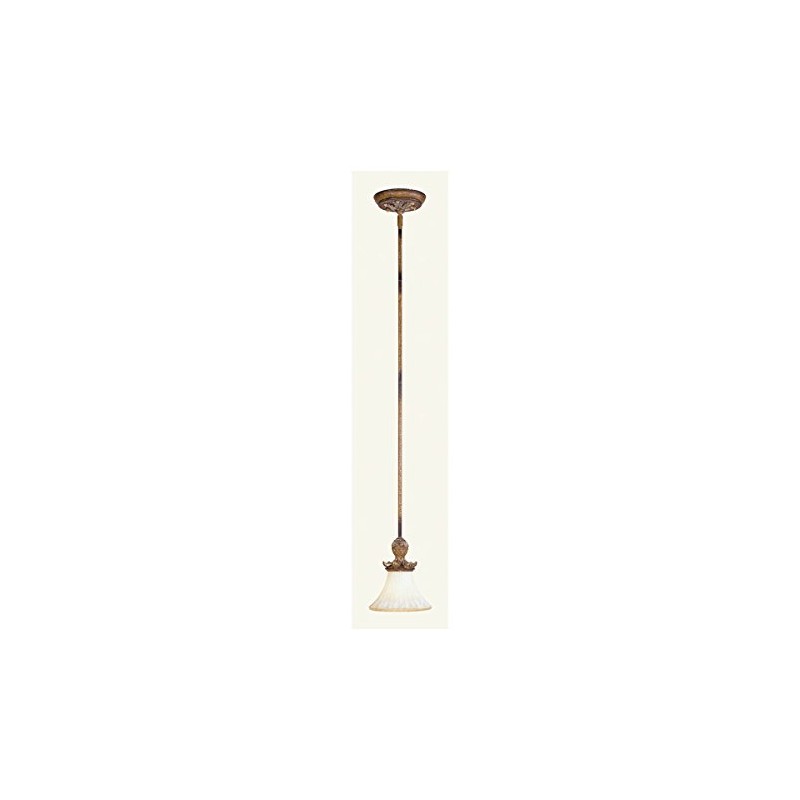 Livex Lighting 8450-57 Savannah 1 Light Venetian Patina Adjustable Mini