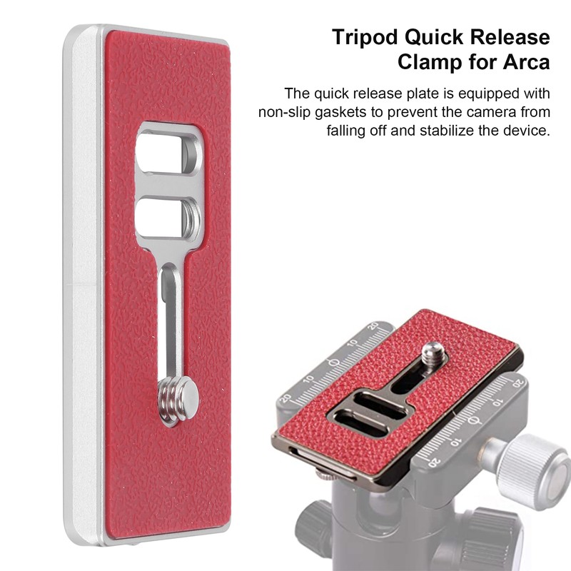 Universal 70mm Ultra Thin Camera Tripod for Arca Plates Quick