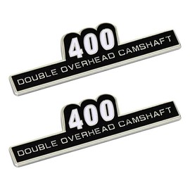 Mad Max Side Cover Emblem 400 Left and Right Set Double Sided Tape Fits 400cc DOHC Kawasaki Honda Yamaha Suzuki kawasaki honda yamaha suzuki etc Zephyr 400 Z1 Z2 Old Car Accessories Custom Parts