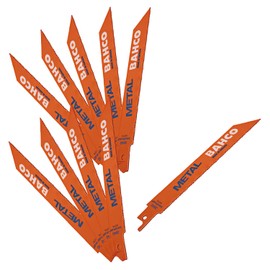 バーコ(BAHCO) Barco 3940-100-18-ST-10P Saber Saw Blades 3.9 inches (100 mm) x 18 Mounts, ST (Standard Type), Pack of 10