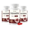 3 Astaxantina 12mg 60 Cápsulas Blandas Antioxidante