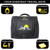 Outer Woods Travel Toiletry Bag with Hanging Hook, Waterproof Travel