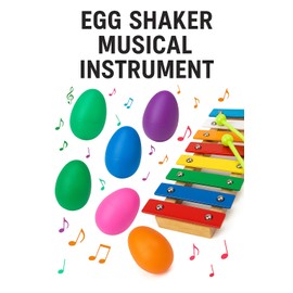 GIFTEXPRESS 18 PCS Easter Egg Shakers for Kids – Colorful Percussion Musical Maracas for Toddlers, Baby Sensory Toys, Easter Basket Fillers, Preschool Rhythm Instruments, Classroom Noise Makers