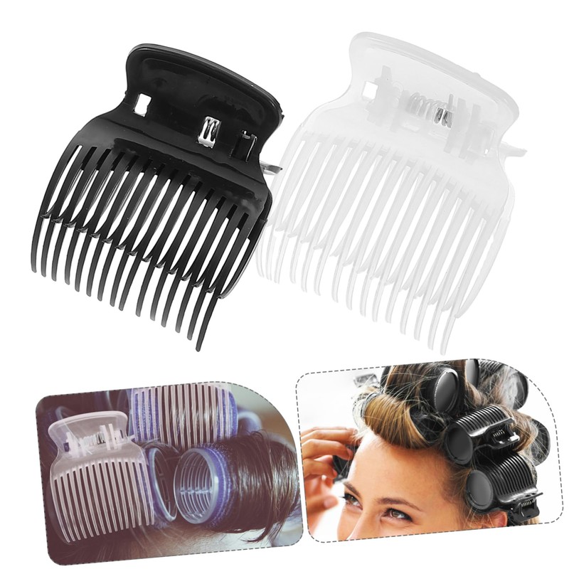 TOVINANNA 12pcs Heat-resistant Hot Roller Clips for Effortless Curls Clips