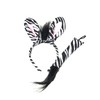 GIZZY® Zebra Ears on Headband and Tail Set. Fancy Dress,