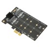 Adapter Card M.2 SATA to PCIE Dual Disk Array Card
