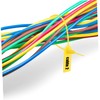 Operitacx 100Pcs Self Locking Zip Ties for Logistics and Shipping