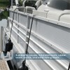 Pontoon Boat Fender Hanger Clips - Quick Installation, 4 Pack