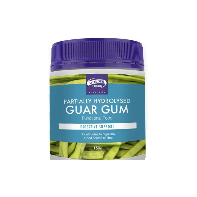 Wonderfoods Partially Hydrolysed Guar Gumphgg 150g PHGG
