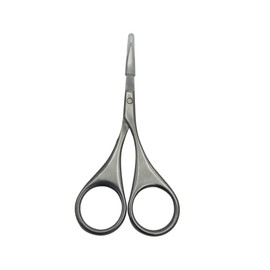 Precision Eyebrow Scissors - Stainless Steel Eyelashes, Beard and Nose Brow Ergonomic Design Eyebrow Scissors Multifunctional Facial Scissors Grooming Scissors Nails, Eyebrows, Nose Hair, Beard