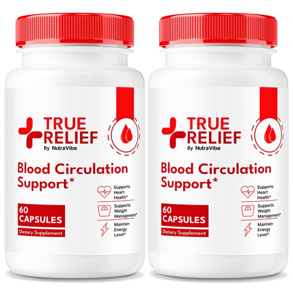 (2 Pack) True Relief Capsules, Official True Relief Blood Balance