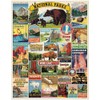 Cavallini Papers & Co. National Parks 1,000 Piece Puzzle, Multi