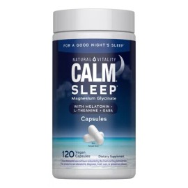 Natural Vitality Calm Sleep Magnesio 120 Cápsulas