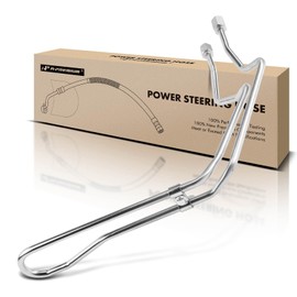 A-Premium Power Steering Pressure Hose Line Assembly Compatible with Saab 9-5 1999 2000 2001, V6 3.0L Turbocharged, Cooler Pipe