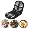 Kisangel 1set Portable Cutlery Set Case Outdoor Utensils for Camping