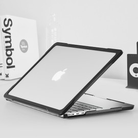 Mektron 2024/2023 Heavy Duty Case for MacBook Air 15 inch with M3/M2 Chip Model A2941/A3114,15.3” Shockproof Protective Hard Shell Cover with Keyboard Skin, A-Transparent