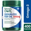 Nature's Own Odourless Fish Oil 1000Mg 400 Capsules