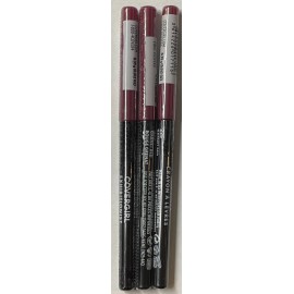 Covergirl Exhibitionist Lip Liner, 225 Garnet Red, 3 Pack