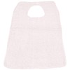 3 Pack Adult Bibs Washable Reusable Terrycloth Clothing Protectors -