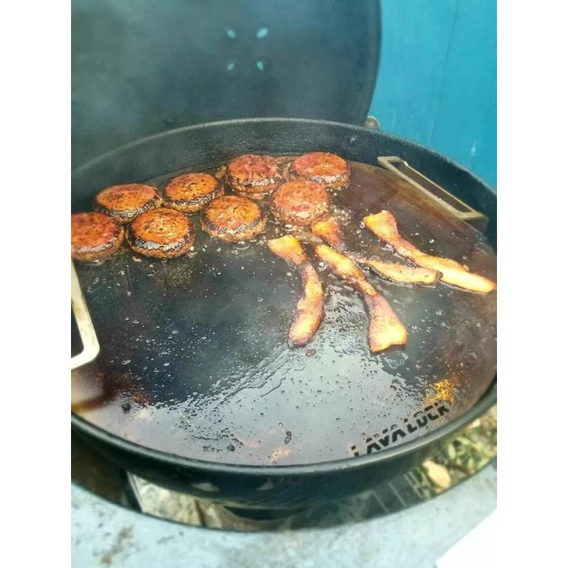 LavaLock FLAT GRIDDLE TOP FOR UDS DRUM SMOKER (FLAT TOP