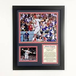 Legends Never Die, Inc. St. Louis Cardinals | Albert Pujols 700th Home Run | 12"x15" Framed Photo Collage