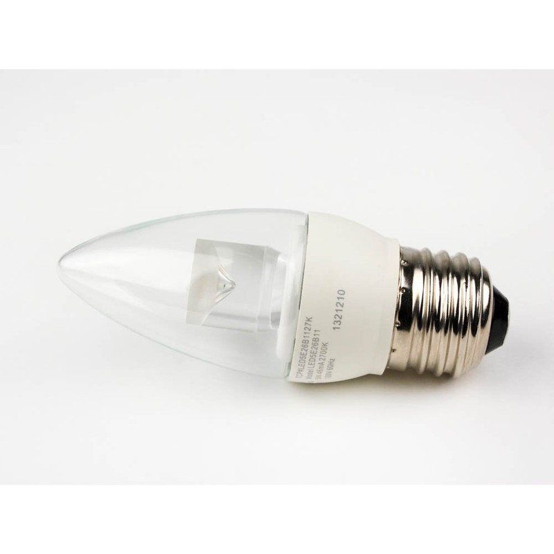 TCP LED5E26B1127K LED Bulb, B11 E26, 5W (40W Equiv.) -