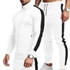 TEZO Men's Casual Active Tracksuits Full Zip Sports Jogging Suits