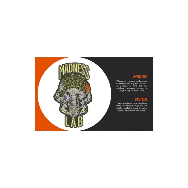 Madness Lab Glutamina 500 Gr Polvo X 2 Botes